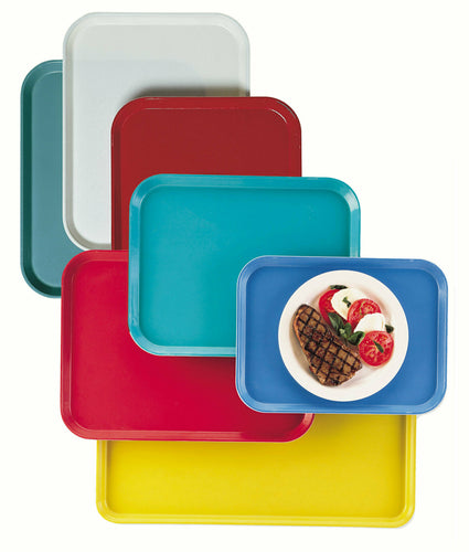 Cambro 1418CL Camlite Fiberglass Cafeteria Tray | 14" x 18"