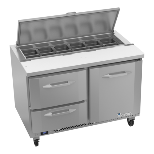 Victory VSPD48HC-12-2 Sandwich / Salad Prep Table