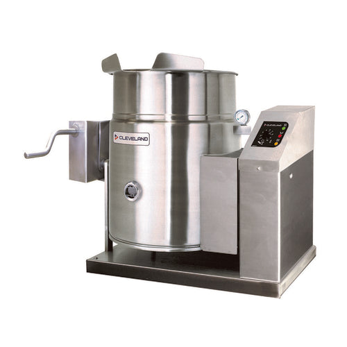 Cleveland KGT12TGB 12 Gallon Gas Countertop Tilting Kettle | 53,000 BTU