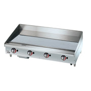 Star-Max 648TCHSF 48" Thermostatic Countertop Gas Griddle w/ 1" Chrome Plate | 113,200 BTU