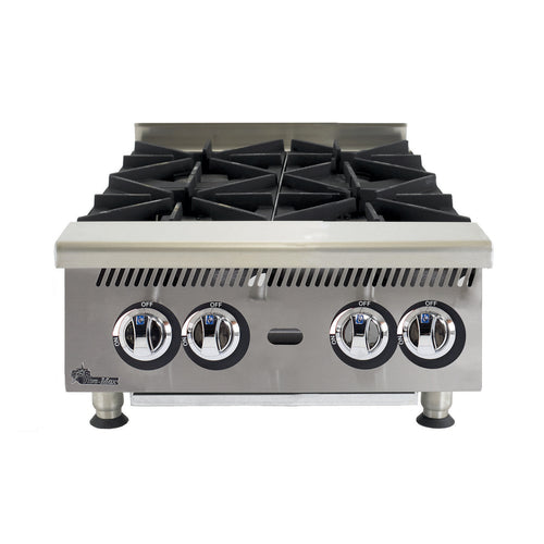 Star Ultra-Max 804HA 4 Burner Countertop Gas Hot Plate | 120,000 BTU