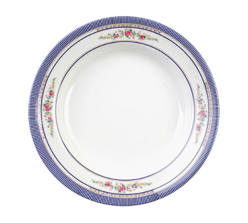 Thunder Group 1110AR 10 3/8" Soup Plate, Rose 12 oz. | Case of 12