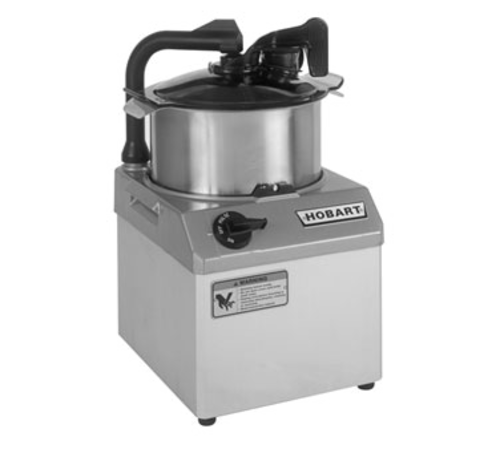 Hobart HCM61-1 6 Qt. Continuous Feed Food Processor | Vertical Chute