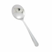 Winco 0001-04 Dominion Stainless Steel Bouillon Spoon | Case of 12