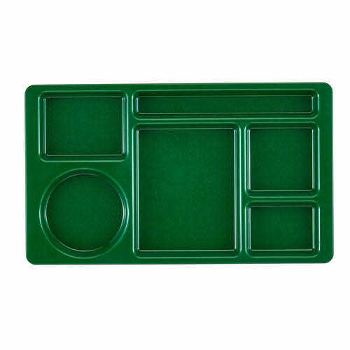 Cambro 915CW Camwear 6 Compartment Eco-safe Tray | 8-3/4" x 15"