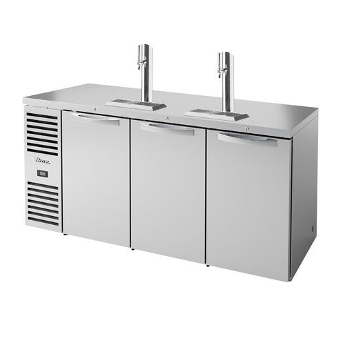 True Mfg. TDR72-RISZ1-L-B-SSS-1 Keg Cooler