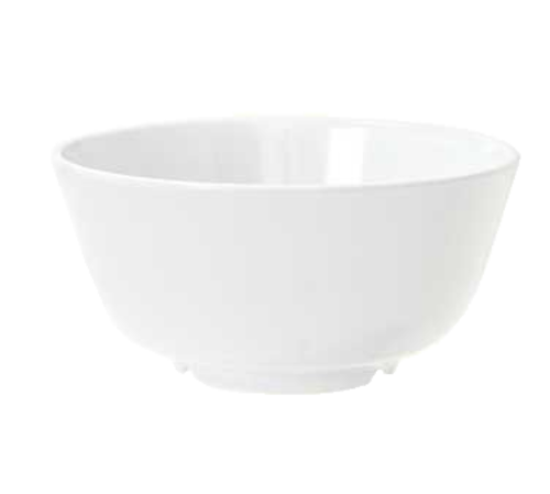 G.E.T. 0172-W Water Lily 4-1/2" 12 oz. Melamine Soup/Rice Bowl | Case of 12