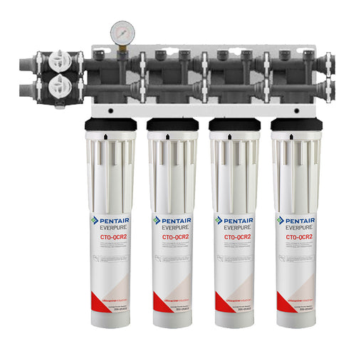 Everpure QTCR-4 Water Filtration System for Fountain / Beverage Machine
