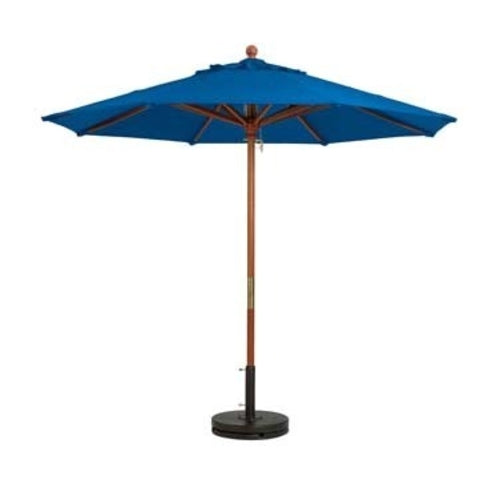 Grosfillex 98949731 Pacific Blue 7 ft Market Umbrella