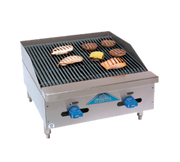 Comstock-Castle FHP24-2RB 24" Manual Countertop Gas Radiant Charbroiler | 66,000 BTU