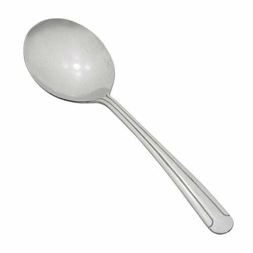 Winco 0014-04 Dominion Stainless Steel Bouillon Spoon | Case of 12