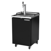 Beverage Air BM23HC-B 24" Black Single Tap Draft Beer Cooler | (1) 1/2 Keg