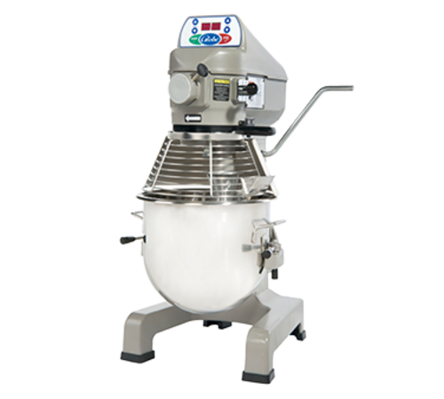 Globe SP20 20 Qt. 3 Speed Planetary Floor Mixer w/ Bowl Guard | 1/2 HP