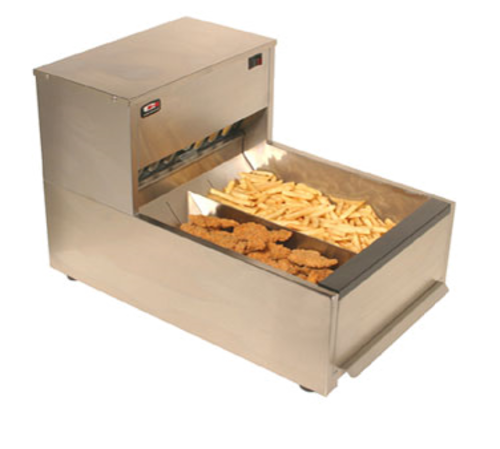 Carter-Hoffmann CNH18 17.5" Crisp N Hold 3-Section Fry Dump Station
