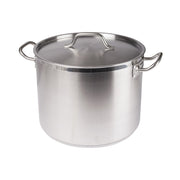 Winco SST-24 24 qt. Stainless Steel Stock Pot