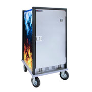 Cres Cor HC2UA11 Fire-N-Ice Cube Cordless Hot & Cold Mobile Transport Cabinet | 11 Pan Capacity