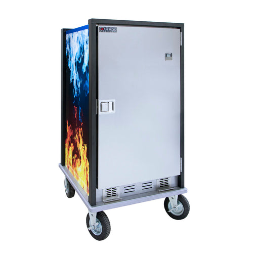 Cres Cor HC2UA11 Fire-N-Ice Cube Cordless Hot & Cold Mobile Transport Cabinet | 11 Pan Capacity