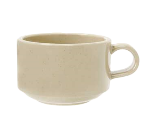 G.E.T. SC-10-S Tahoe 12 oz. Sandstone Plastic Mug | Case of 24