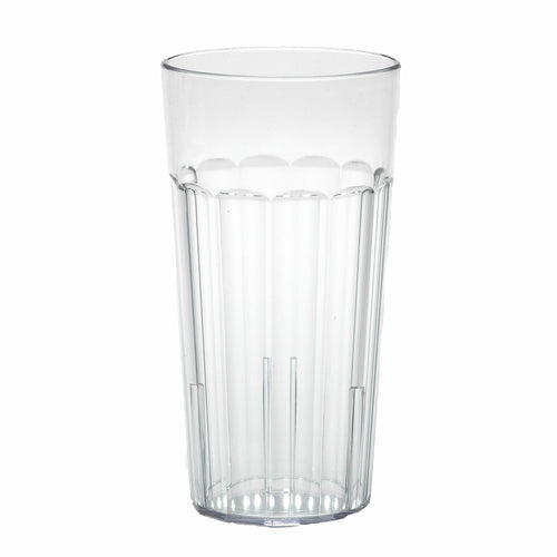 Cambro NT20 Newport 22 oz. Fluted Plastic Tumbler Cup