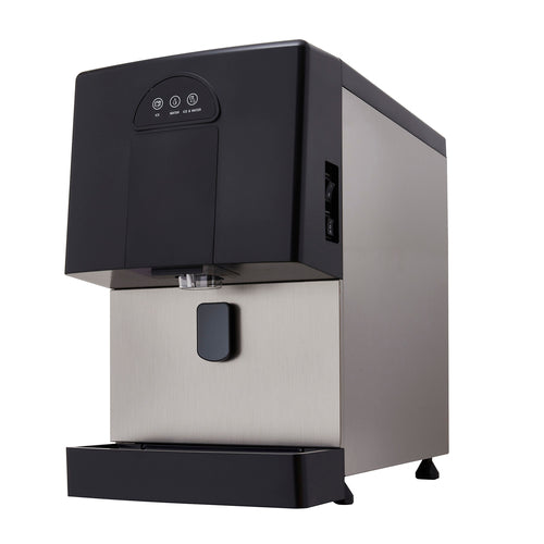 Icetro ID-0160-AN 160 Lbs. Countertop Ice & Nugget Ice Dispenser | 5.3 Lbs. Storage