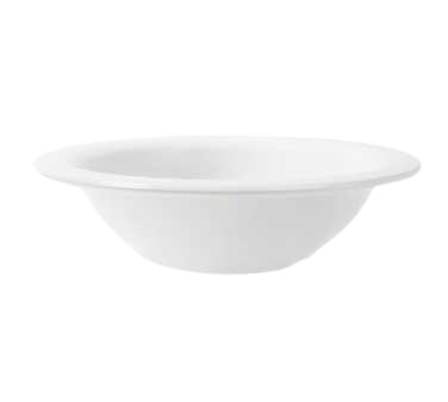 G.E.T. B-127-DW Diamond White 7-1/4" 12 oz. White Melamine Bowl | Case of 24