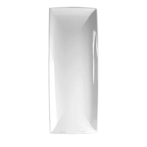 Thunder Group 49208 20" x 8-1/2" Rectangular Melamine Platter | Case of 12