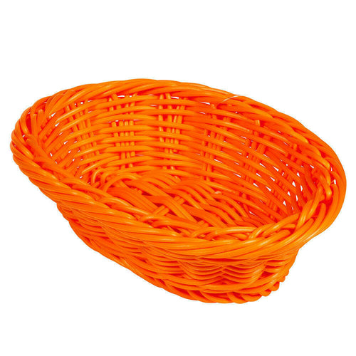 G.E.T. WB-1503 9 x 6-3/4" Oval Polyweave Basket