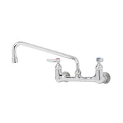 T&S Brass B-0231 8" Center Wall Mount Mixing Faucet w/12" Spout