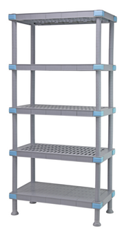 Quantum QP243674V4S1 Shelving Unit, All Plastic