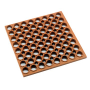 Winco RBMH-35R 3' x 5' Anti-Fatigue Floor Mat | Red
