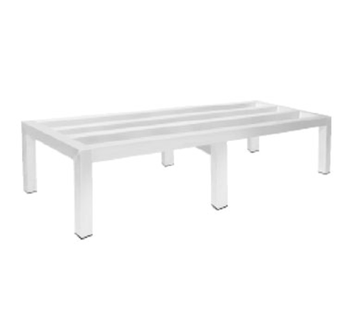 Advance Tabco DUN-2060 60" x 20" x 12" Aluminum Dunnage Rack | 2,000 lb. Capacity