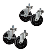 BK Resources 5SBR-9ST-PH-4 Casters
