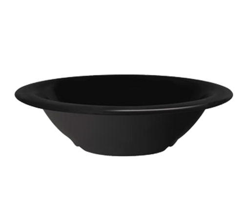 G.E.T. B-127-BK Black Elegance 7-1/4" 12 oz. Melamine Black Bowl | Case of 24