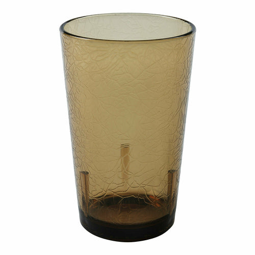 Cambro D8 Del Mar 8 oz. Crackled Plastic Tumbler Cup