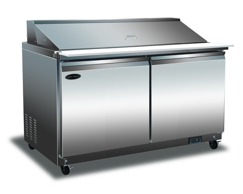 Serv-Ware SP60-24M-HC-T Mega Top Sandwich / Salad Prep Table