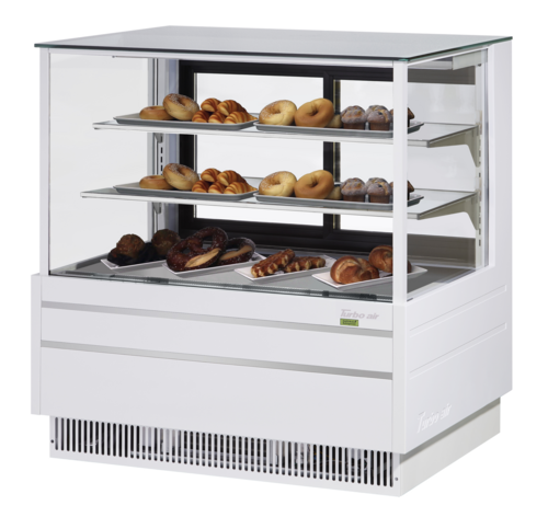 Turbo Air TCGB-48UF-DR-W(B) Non-Refrigerated Bakery Case