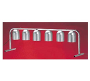 Nemco 6008-6 6 Bulb Infrared Portable Counter Heat Lamp | 1,500 Watts