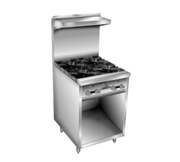Comstock-Castle F32 24" Gas 4-Burner Range w/ Open Cabinet Base | 96,000 BTU