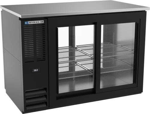 Beverage Air BBN48HC-F-GS-PT-B Back Bar Cooler