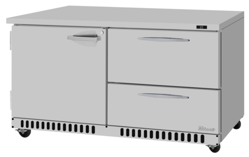 Turbo Air PUR-60-D2R(L)-FB-N Undercounter Refrigerator