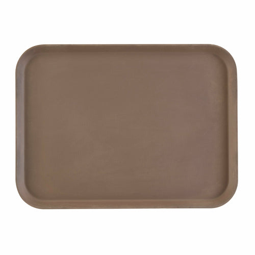 Cambro 1622CT Camtread Non-Skid Fiberglass Serving Tray | 16" x 22"