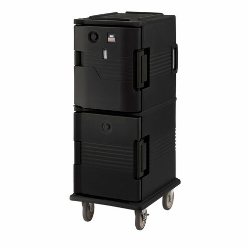 Cambro UPCHT800 Ultra Camcart 12 Heated Food Pan Carrier, Heated Top Door