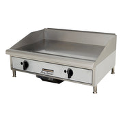 Toastmaster TMGM24 24" Manual Gas Griddle w/ 3/4" Plate | 40,000 BTU
