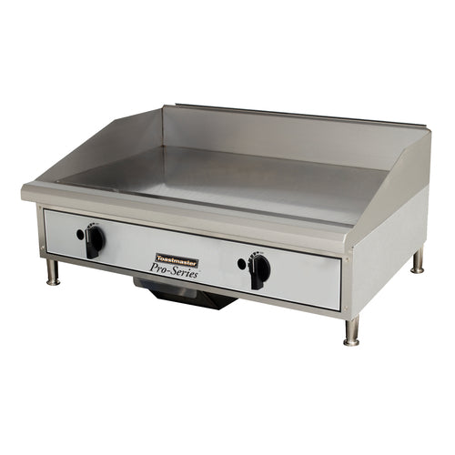 Toastmaster TMGM24 24" Manual Gas Griddle w/ 3/4" Plate | 40,000 BTU