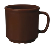 G.E.T. S-12-BR Ultraware 12 oz. Brown Plastic Mug | Case of 24