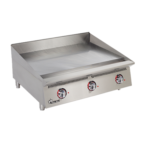 Star Ultra-Max 836TA 36" Thermostatic Countertop Gas Griddle w/ 1" Steel Plate | 90,000 BTU