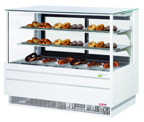 Turbo Air TCGB-60UF-DR-W(B) Non-Refrigerated Bakery Case
