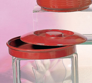 Thunder Group NS608R 8-1/4" Red Melamine Tortilla Server | Case of 12