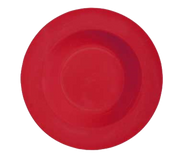 G.E.T. B-1611-RED Red Sensation Red 16 oz Melamine Soup Bowl | Case of 12