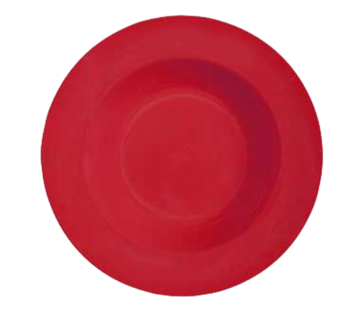 G.E.T. B-1611-RED Red Sensation Red 16 oz Melamine Soup Bowl | Case of 12